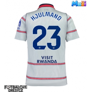 Atletico Madrid Morten Hjulmand #23 Alternativní Dres 2026-27 Krátký Rukáv